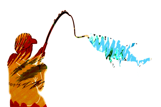 Fishing is the activity of trying to catch fish png