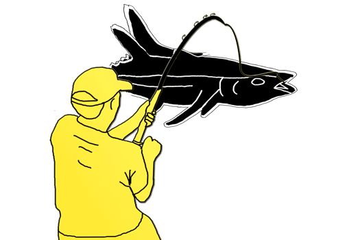 Fishing is the activity of trying to catch fish png