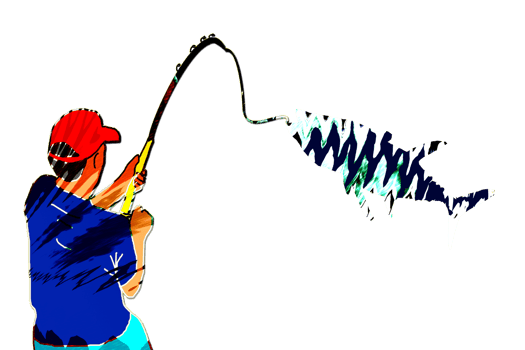 Fishing is the activity of trying to catch fish png