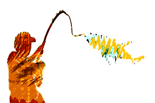 Fishing is the activity of trying to catch fish png