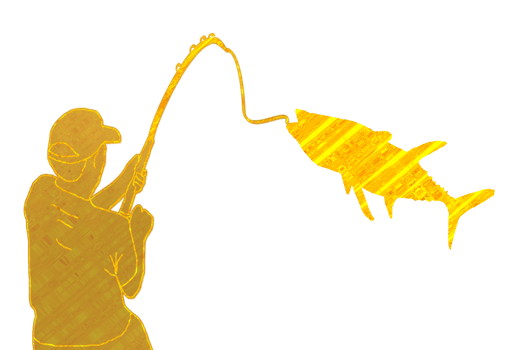 Fishing is the activity of trying to catch fish png