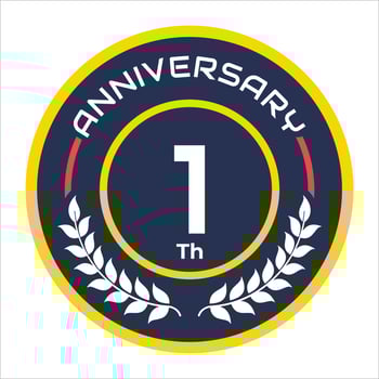 anniversary emblem vector logo numbers 1 to 100 with cool rice paddy vector elements