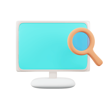 3d icon minimal searching png
