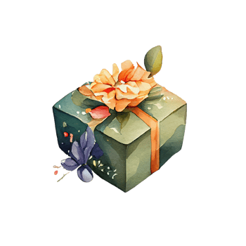 gift box with ribbon . png