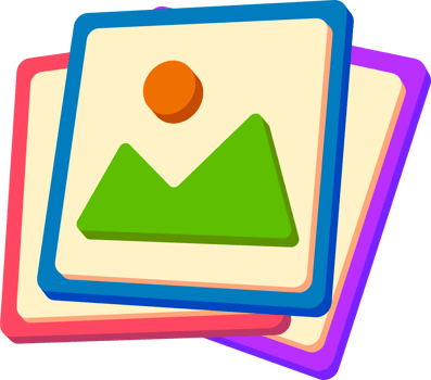 Isometric Image File Stack Icon png