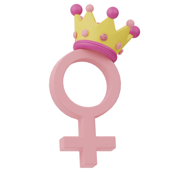 Female 3D Illustration png