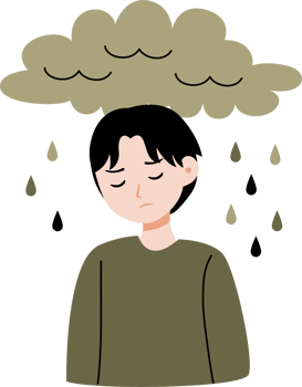 people depressed character illustration png