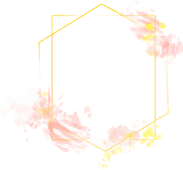 Circle hand drawn watercolor border png