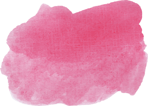 Abstract watercolor stain elements png
