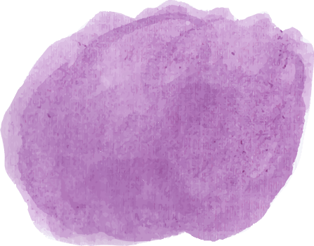 Abstract watercolor stain elements png