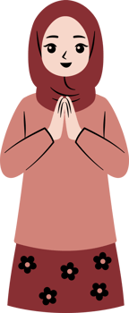eid mubarak greeting pose cartoon character png