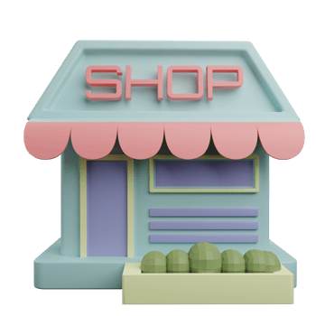 Shop 3d icon png