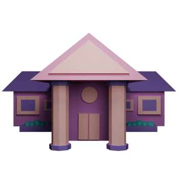 School 3d icon png