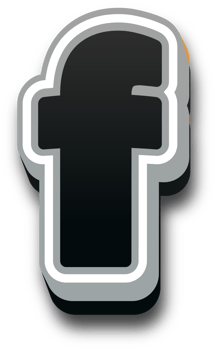 Black bold alphabet letters png