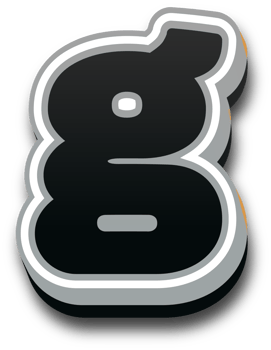 Black bold alphabet letters png