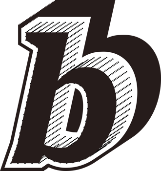 Black and white letters png