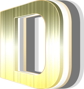Luxury 3d alphabet letters png