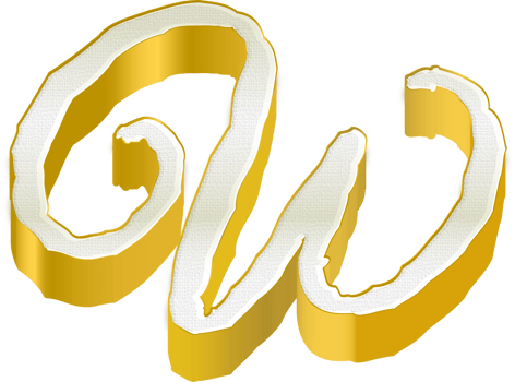 Luxury gold alphabet letters png