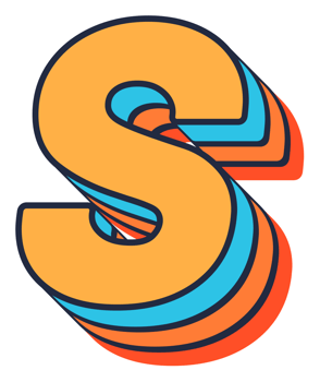 Pop art alphabet letters png