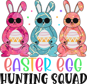 Easter Egg Hunting Squad Easter Day Sublimation Design, perfect on t shirts, mugs, signs, cards and much more png