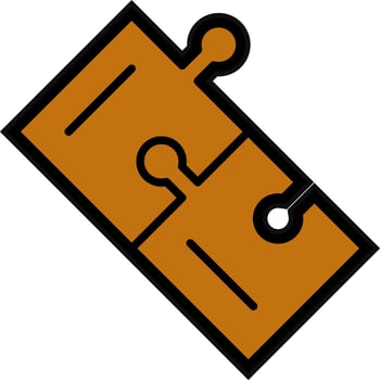 Puzzle Vector Icon Design