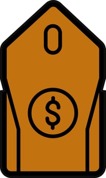 Price Tag Vector Icon Design