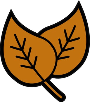 Leaves Vector Icon Design