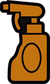 Cleaning Spray Vector Icon Design
