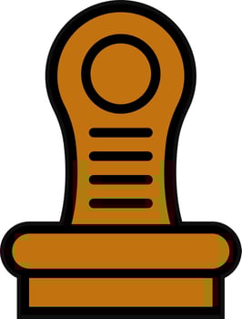 Stamp Vector Icon Design
