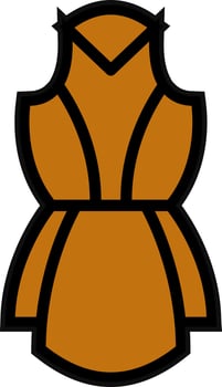 Dress Vector Icon Design