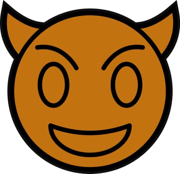 Devil Vector Icon Design