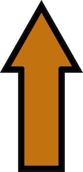 Up Arrow Vector Icon Design
