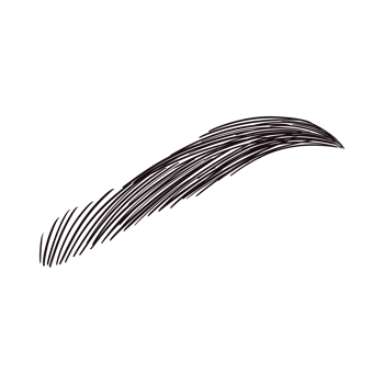 Black Eyebrow Drawing png