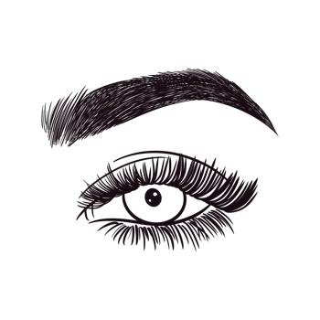 Sexy Eyes Lashes Brows png