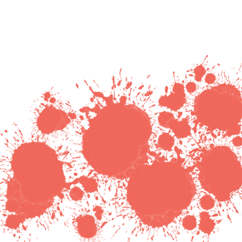 Abstract splatter color background. illustration png