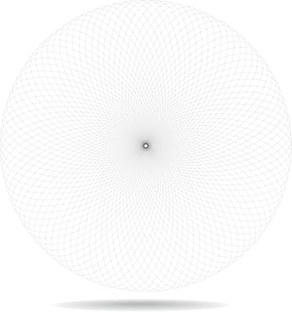 Vector Image Of A Geometric Element With Repetitive Pattern