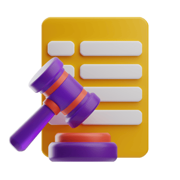 Money Corruption court 3d Illustration png