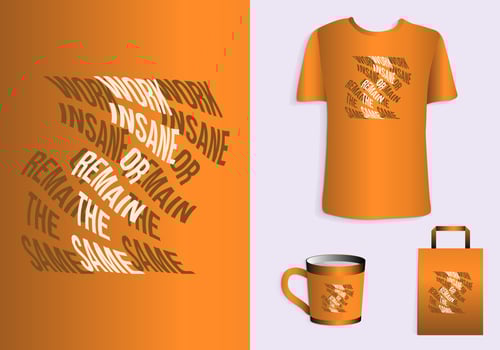 Quote t shirt designs. Typhography grapic tee t shirts, mug and tote bag merchandise print design vector