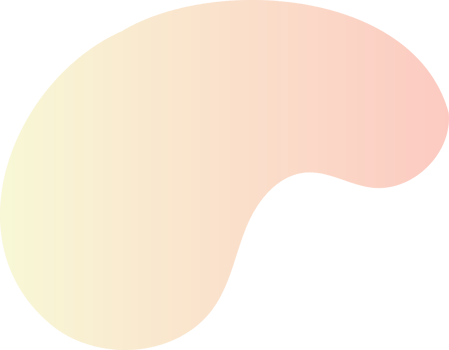Abstract fluid shape. Gradient liquid element. Amoeba splash design png