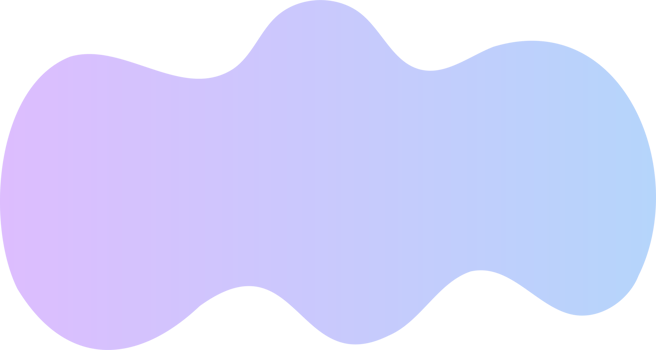 Abstract fluid shape. Gradient liquid element. Amoeba splash design png