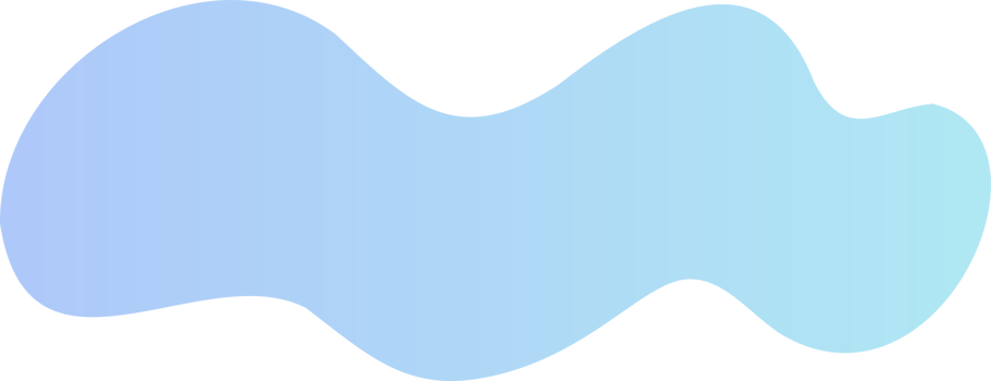 Abstract fluid shape. Gradient liquid element. Amoeba splash design png