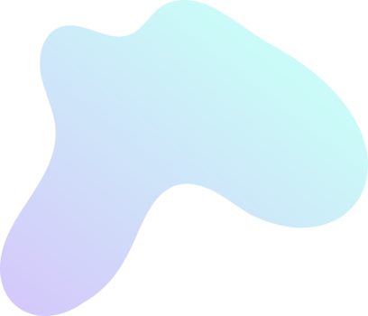 Abstract fluid shape. Gradient liquid element. Amoeba splash design png