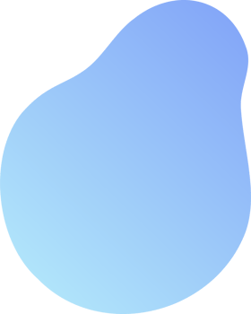 Abstract fluid shape. Gradient liquid element. Amoeba splash design png