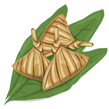 Ketupat eid al fitr food png