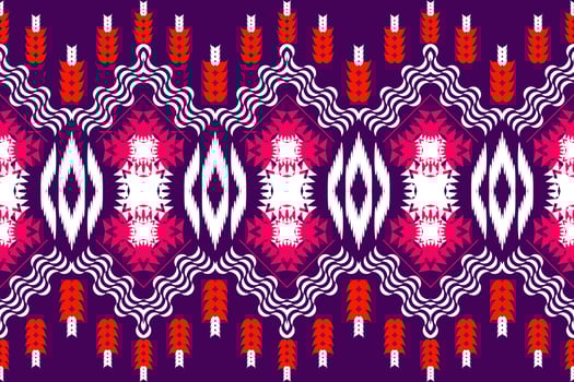 Geometric ethnic oriental traditional art pattern.Figure tribal embroidery style.Design for ethnic background,wallpaper,clothing,wrapping,fabric,element,sarong,vector illustration vector