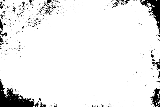 Grunge border texture background. Abstract frame overlay. PNG graphic illustration with transparent background.