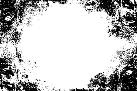 Grunge border texture background. Abstract frame overlay. PNG graphic illustration with transparent background.