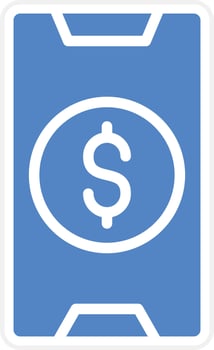 Mobile Payment Vector Icon Design