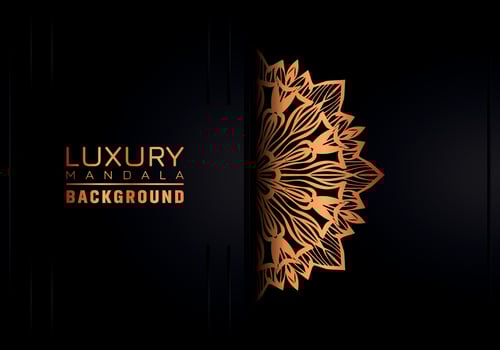 Luxury mandala background ornamental, arabesque style With Golden Arabesque Pattern Style. Decorative Mandala Ornament For Print, Brochure, Banner, Cover, Poster, Invitation Card vector