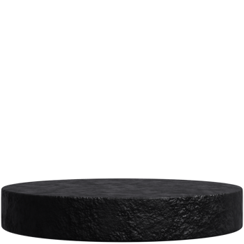 Cylinder Stone Podium.3D render illustration. png